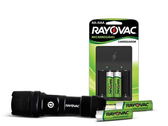 recarregáveis econômicas AA / AAA
