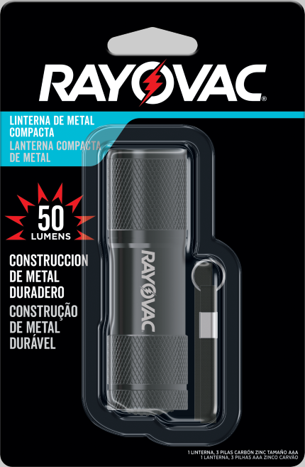 Lanterna de Metal Compacta Rayovac